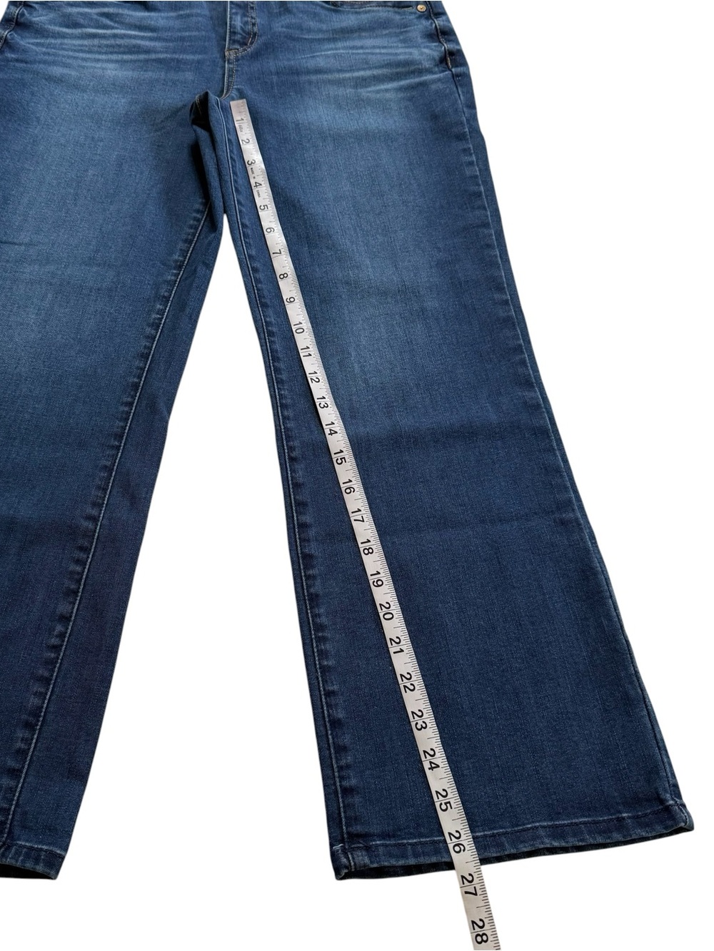 Democracy Ab Technology Bootcut High Rise Denim Jeans Women’s Size 8 - Picture 11 of 12